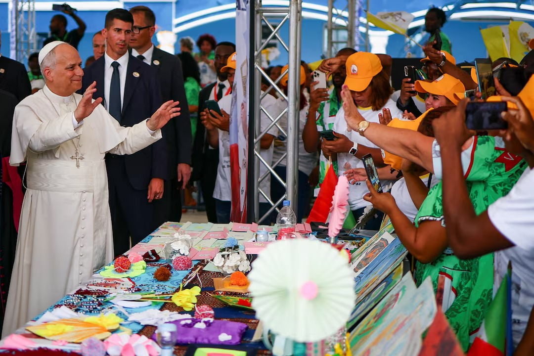 From Africa, Pope Leo warns humanity's future is 'tragically compromised'